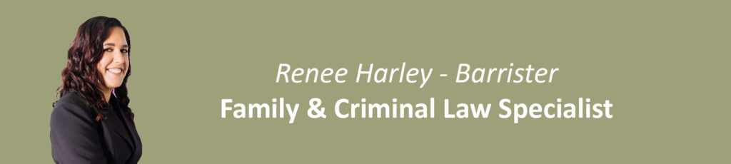 Renee Harley Barrister Banner